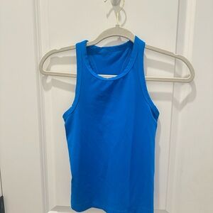Lululemon Athletica Electric Blue Tank Top